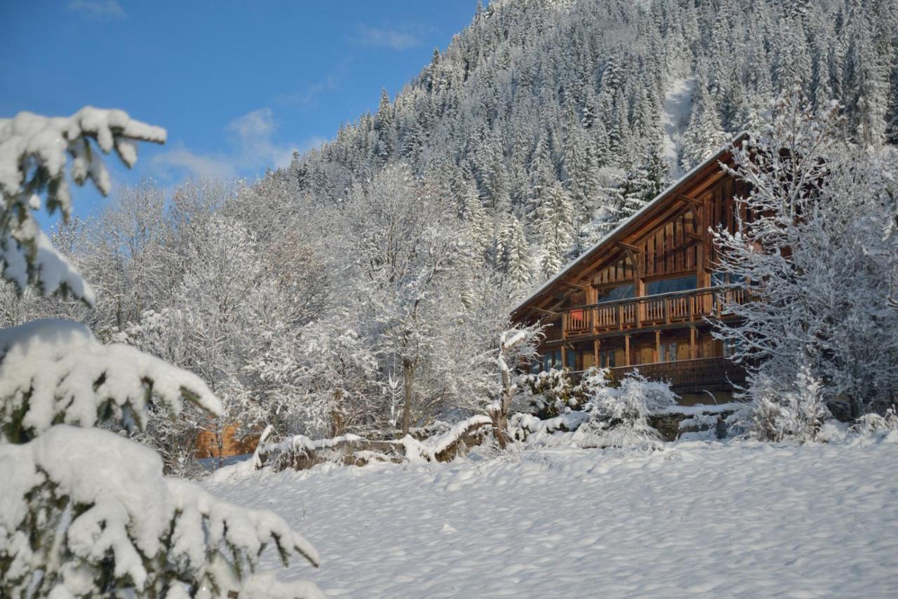 Chalet Cannelle Châtel Exteriér fotografie